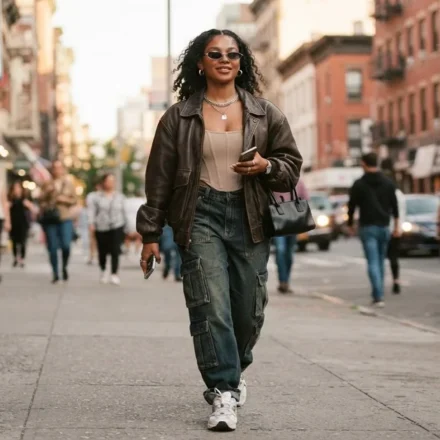Modern baddie fashion outfit inspiration for 2026 featuring confident street style, sleek hair, trendy accessories, and a stylish aesthetic