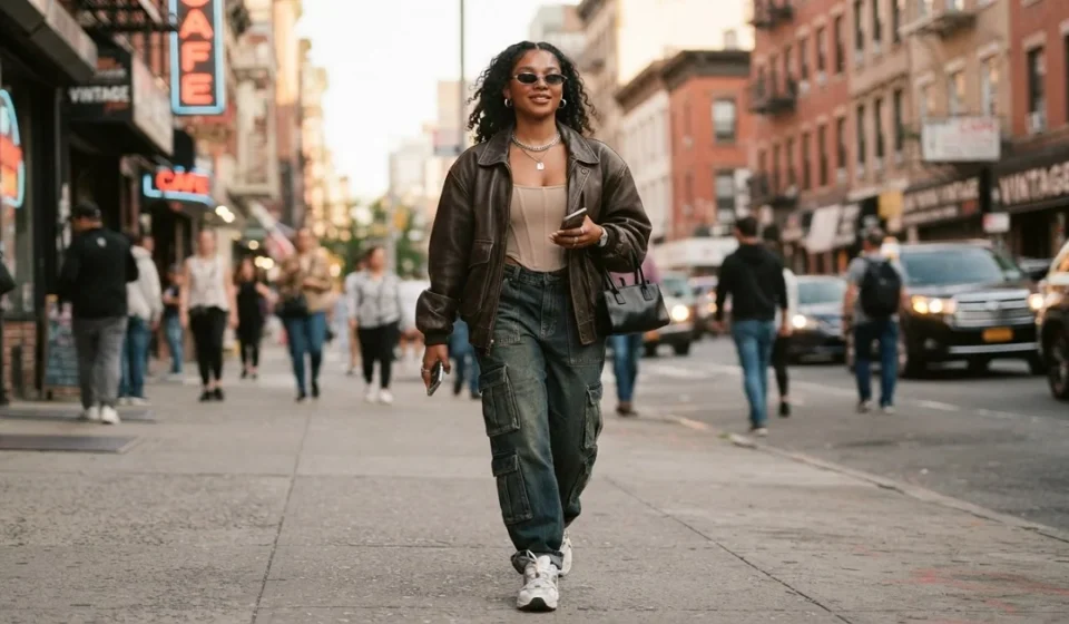 Modern baddie fashion outfit inspiration for 2026 featuring confident street style, sleek hair, trendy accessories, and a stylish aesthetic
